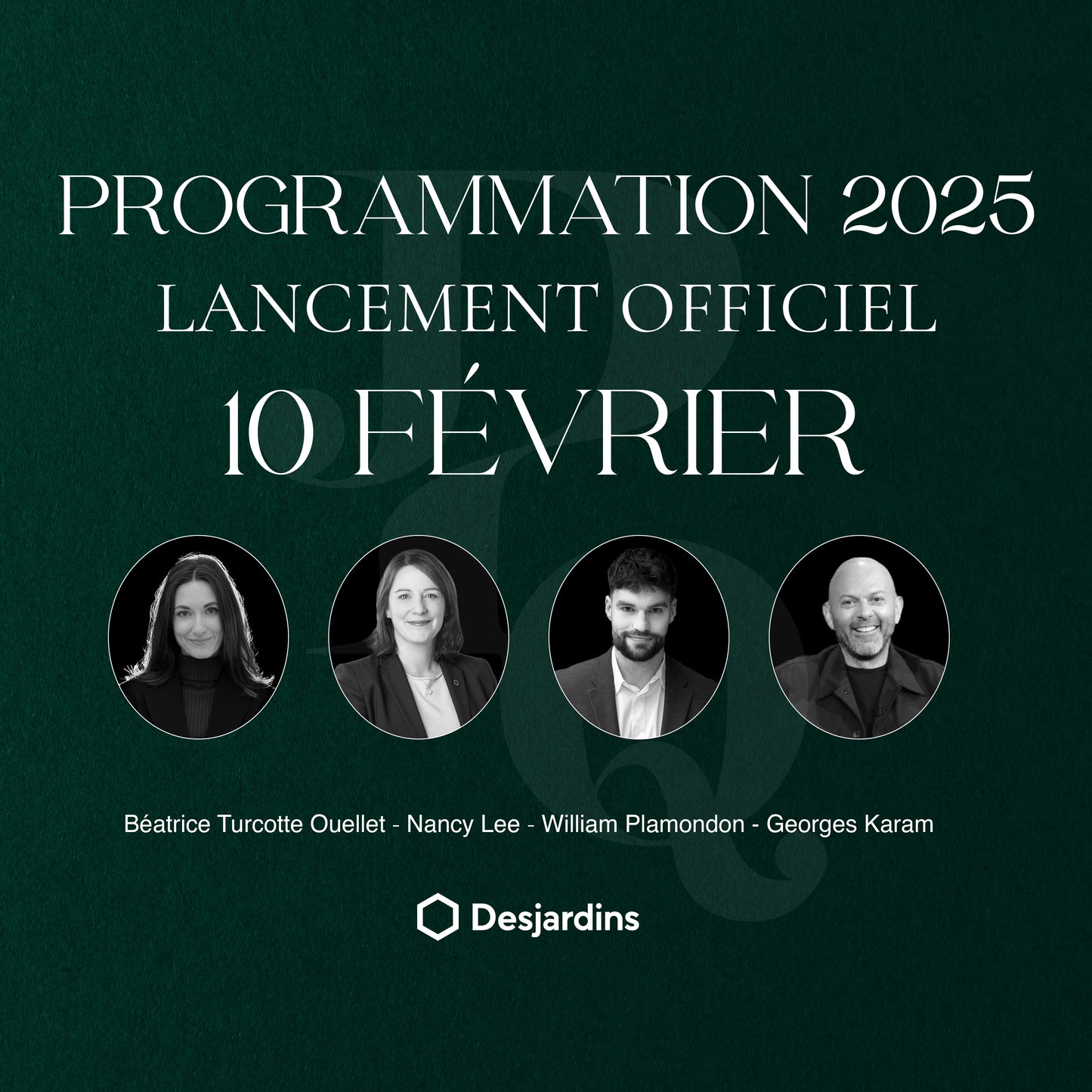 Lancement Officiel - Programmation JPQ 2025